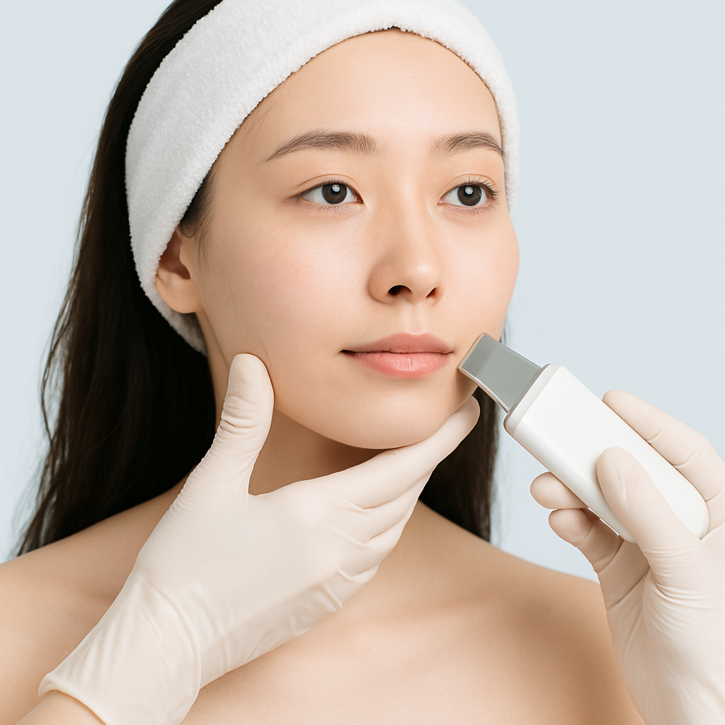 Facial Extraction Extraction facial treatment for clogged pores and blackheads at Beauty Salon Singapore